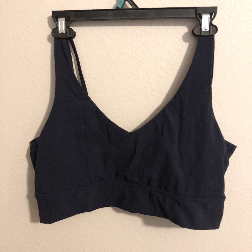 buffbunny monarch sports bra dark navy